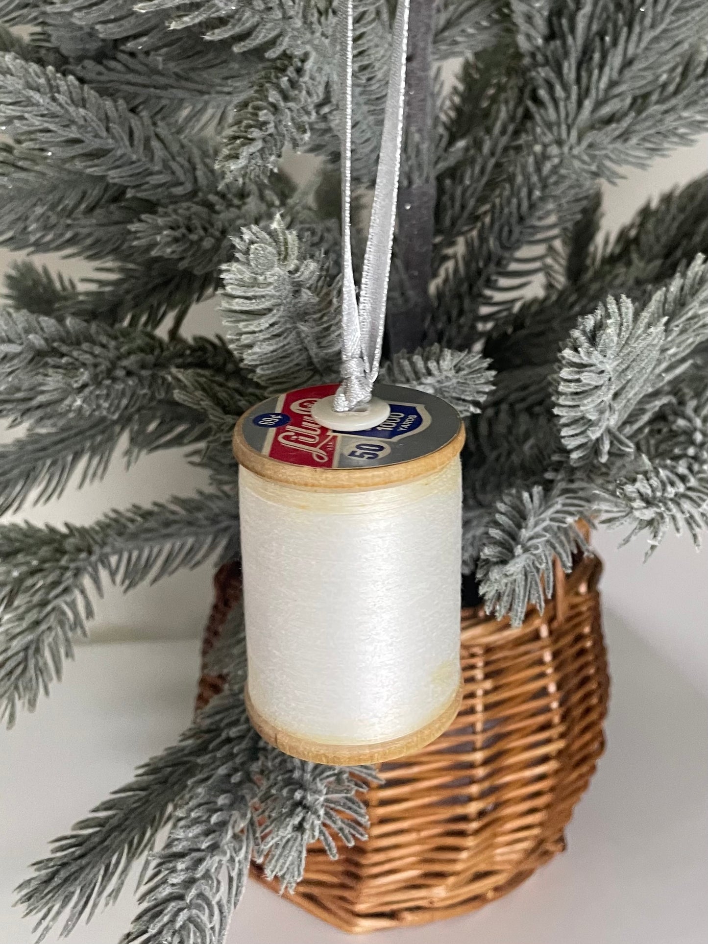 Thread Spool Ornament