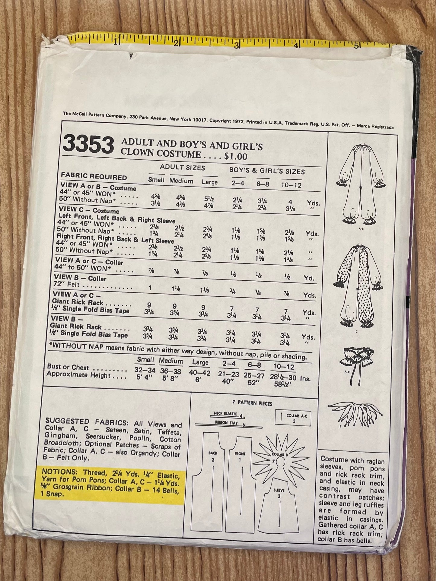 McCall’s 3353