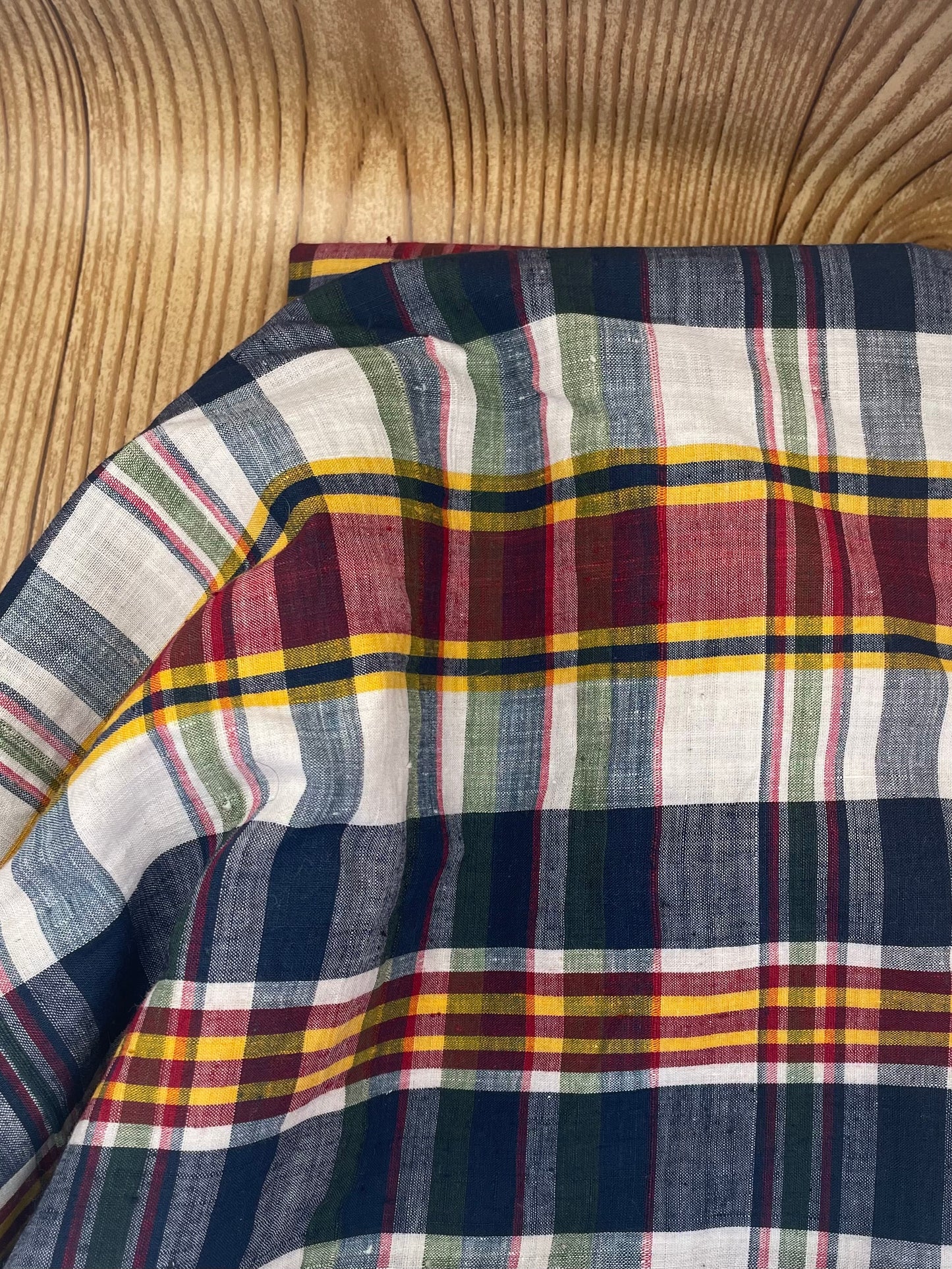 10 Yards Plaid Cotton