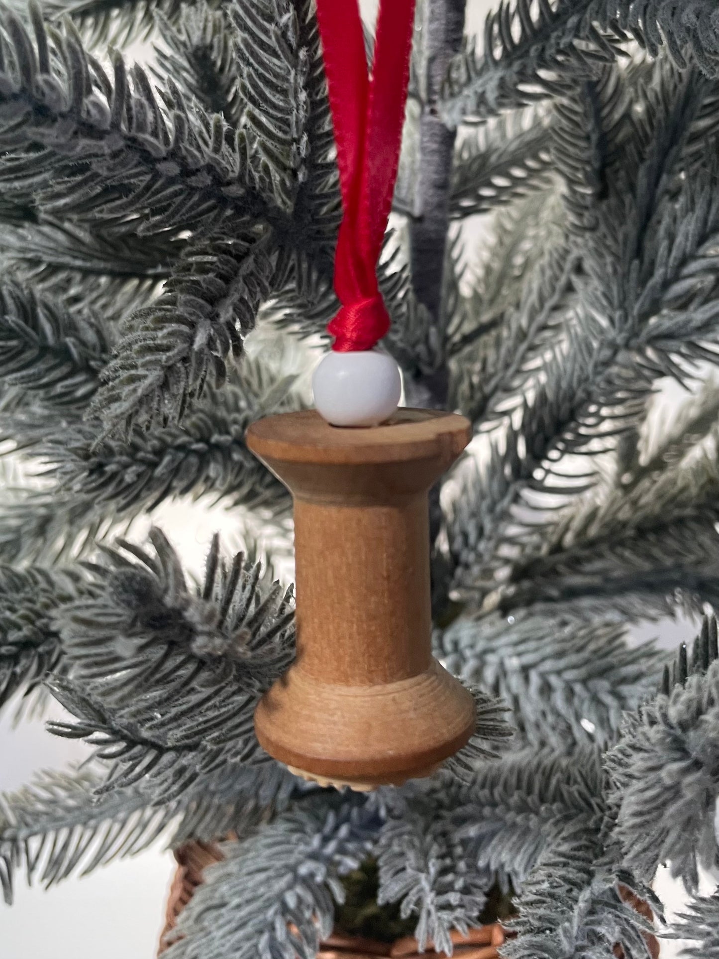 Thread Spool Ornament