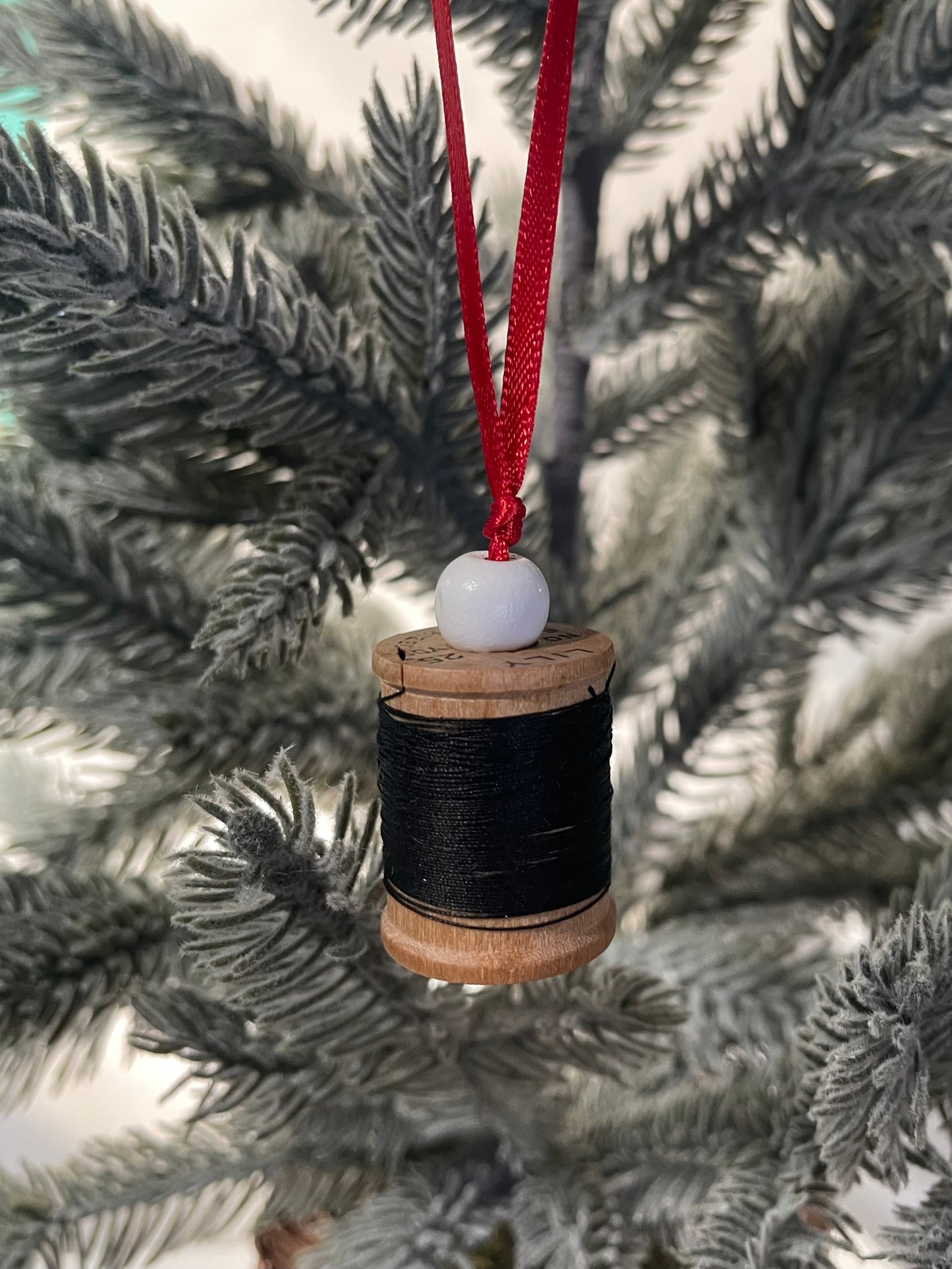 Thread Spool Ornament