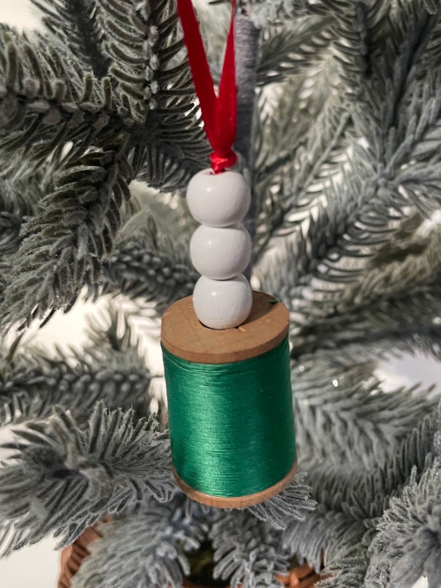 Thread Spool Ornament