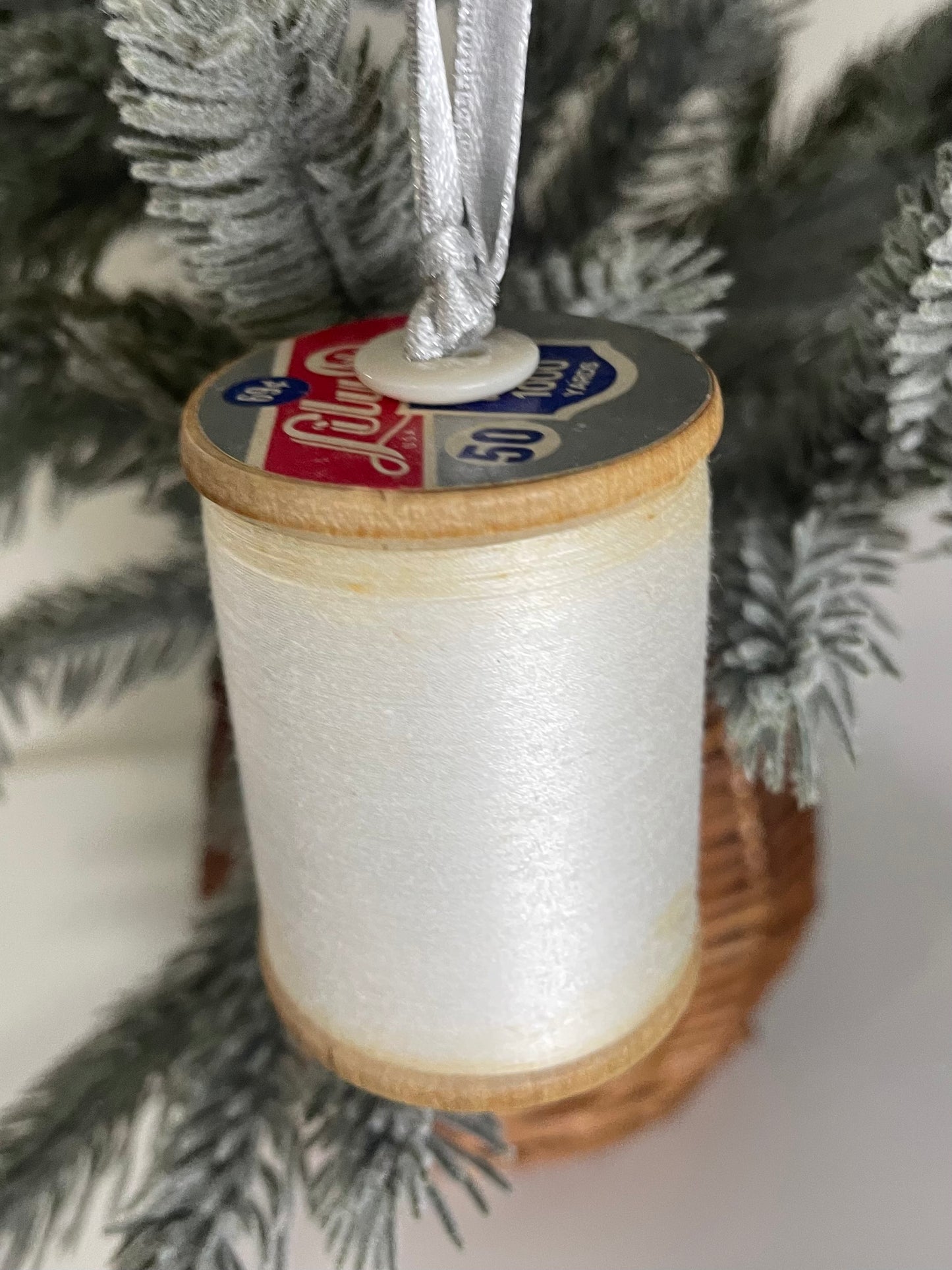 Thread Spool Ornament