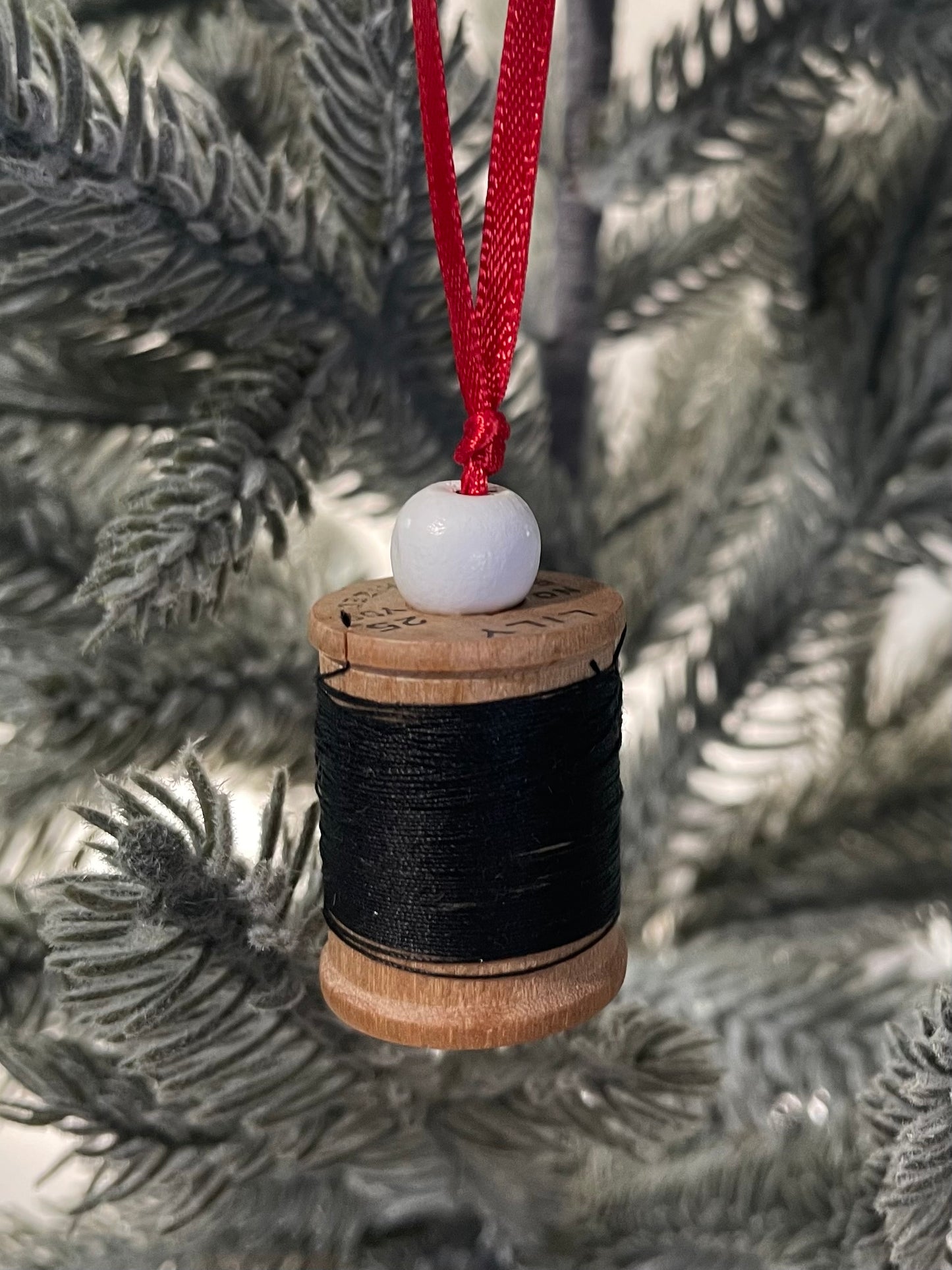 Thread Spool Ornament