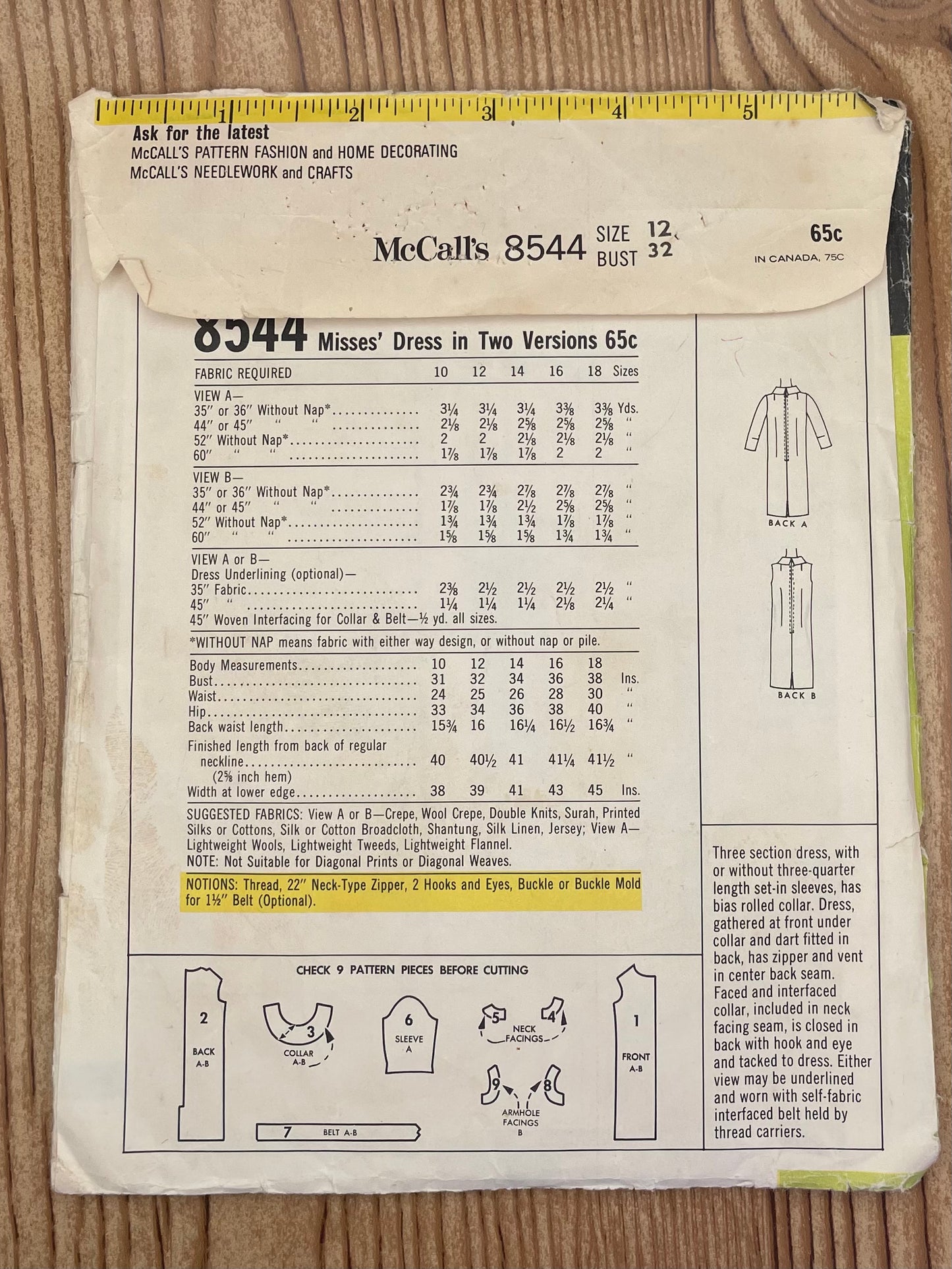 McCall’s 8544