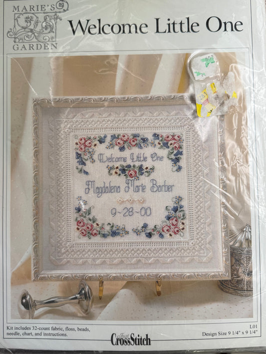 Welcome Little One Cross Stitch Kit