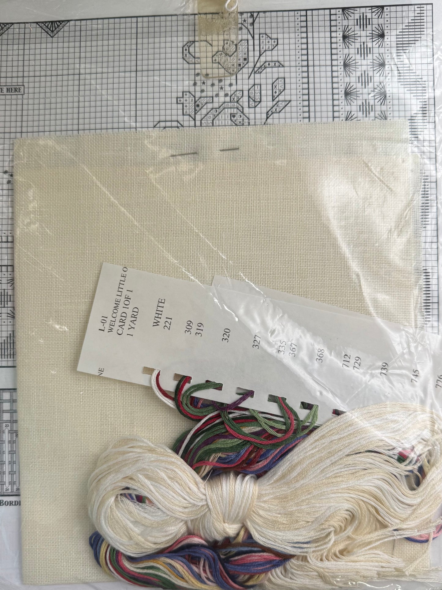 Welcome Little One Cross Stitch Kit