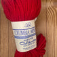 Wool Nylon Blend Red Yarn