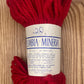 Wool Nylon Blend Red Yarn